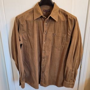 Point Zero Men's Corduroy Button Down Shirt